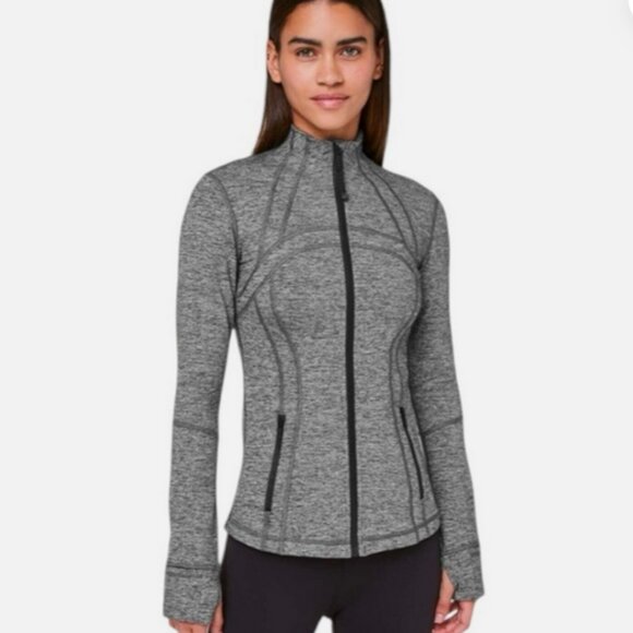Lululemon Define Grey Jacket - Size 6 - Picture 1 of 12